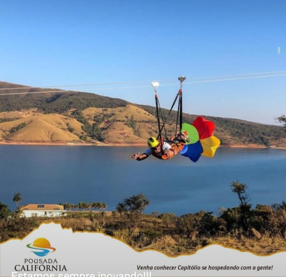 Pousada California Hotell Capitólio Eksteriør bilde