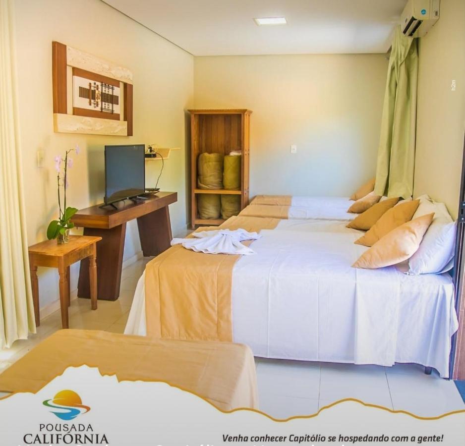 Pousada California Hotell Capitólio Eksteriør bilde